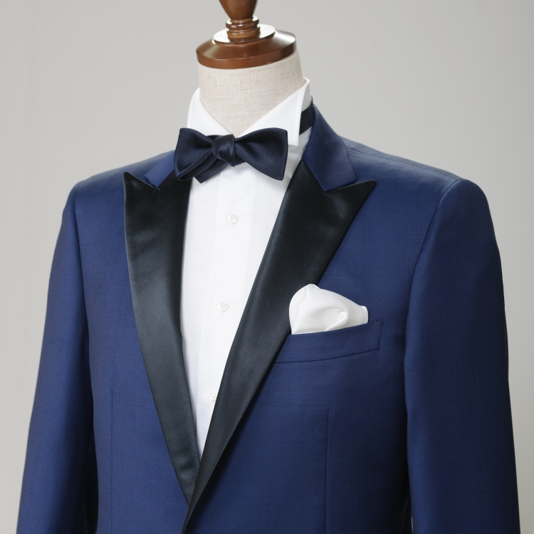ネイビーファンシータキシード | 紳士のための正装 | 紳士のために | オーダースーツ専門店 テーラーサクライ Tailor Sakurai  Since 1927 Made To Order